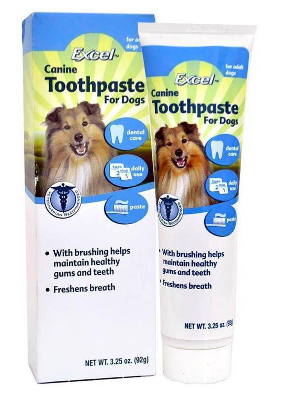 зубная паста для собак